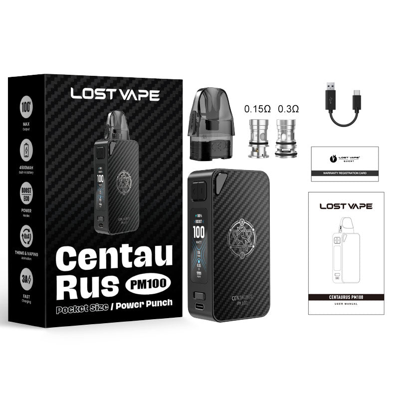 Lost Vape Centaurus PM100 Pod Mod Kit 4500mAh 5ml (Max 100W)