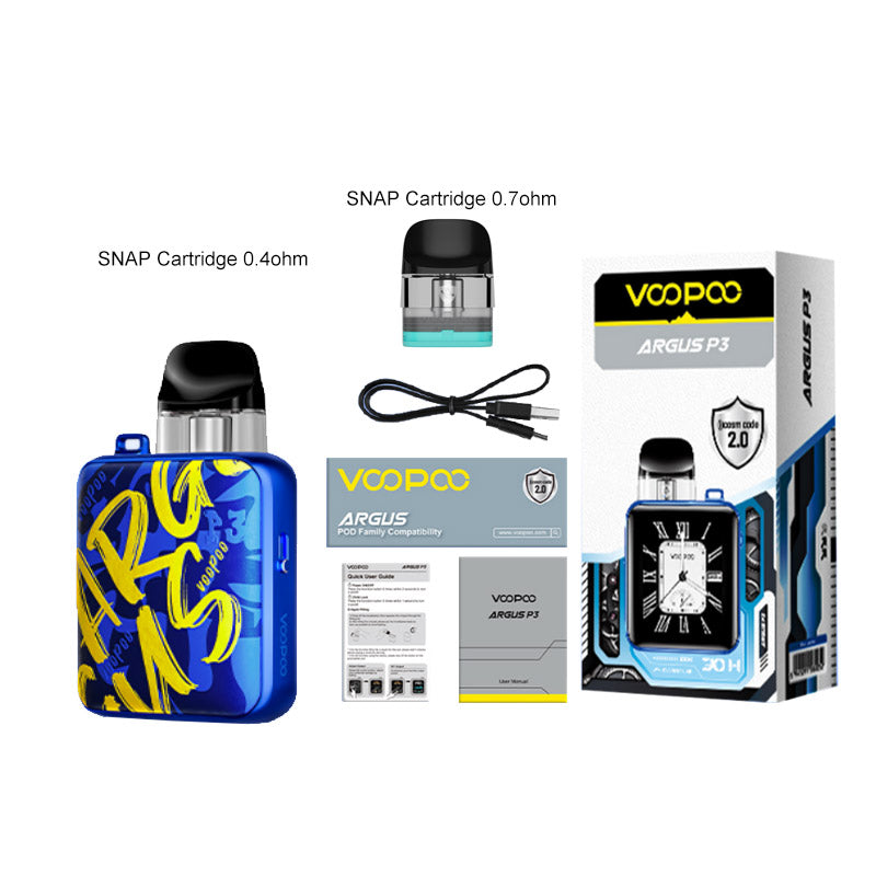 VOOPOO Argus P3 Pod System Kit 1500mAh 2ml new