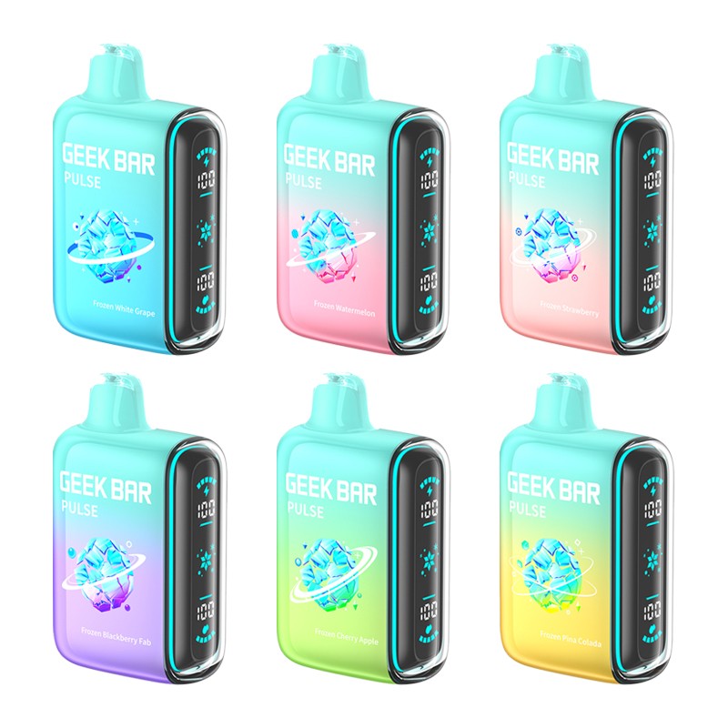 Geek Bar Pulse 15000 puff Frozen Edition 16ml Disposable new Geek Bar Pulse 15000 puff Frozen Edition 16ml Disposable new