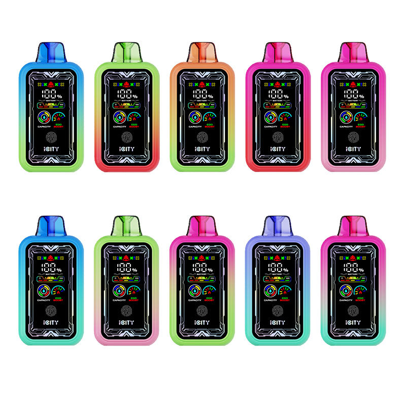 iCity CT 35000 Touch Button Disposable Vape Kit 850mAh 25ml (35000 Puf