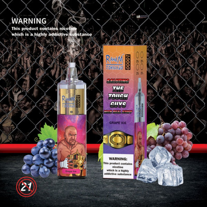 RandM Tornado 10000 Puffs Rechargeable Disposable Vape RandM Tornado 10000 Puffs Rechargeable Disposable Vape