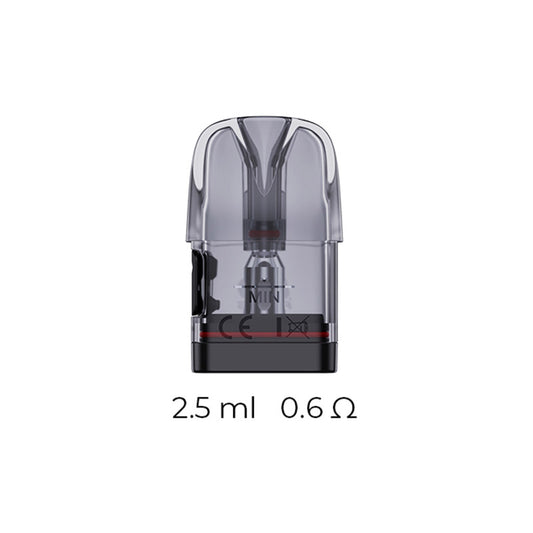 Uwell Caliburn G3 Refillable Pod Cartridge for Caliburn G3 / GK3 / G3 ECO/GK3 TENET/G3 Lite /G3 Lite KoKo/ G3 Pro /G3 Pro KoKo Pod Kit / Caliburn G4/G4 Mini/G4 Pro Pod Kit2.5ml/3ml (4pcs/pack)