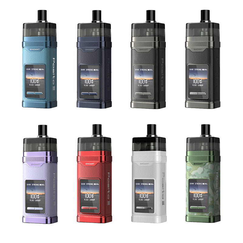 Smoant Pasito III Pod Mod Kit 2800mAh 7ml (Max 100W) new