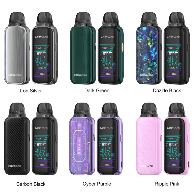 Lost Vape Thelema Aura 45 Pod Kit 1600mAh 3ml (Max 45W)