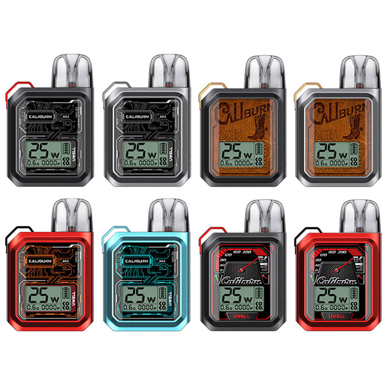 Uwell Caliburn GK3 Pod System Kit 900mAh 2.5ml New