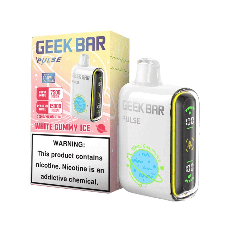 Geek Bar Pulse Vape 15000 Puffs disposable new Geek Bar Pulse Vape 15000 Puffs disposable new