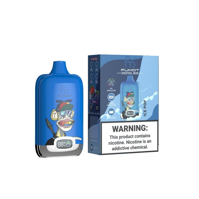 RandM Digital Box 12000puff Fumot 20ml Disposable RandM Digital Box 12000puff Fumot 20ml Disposable
