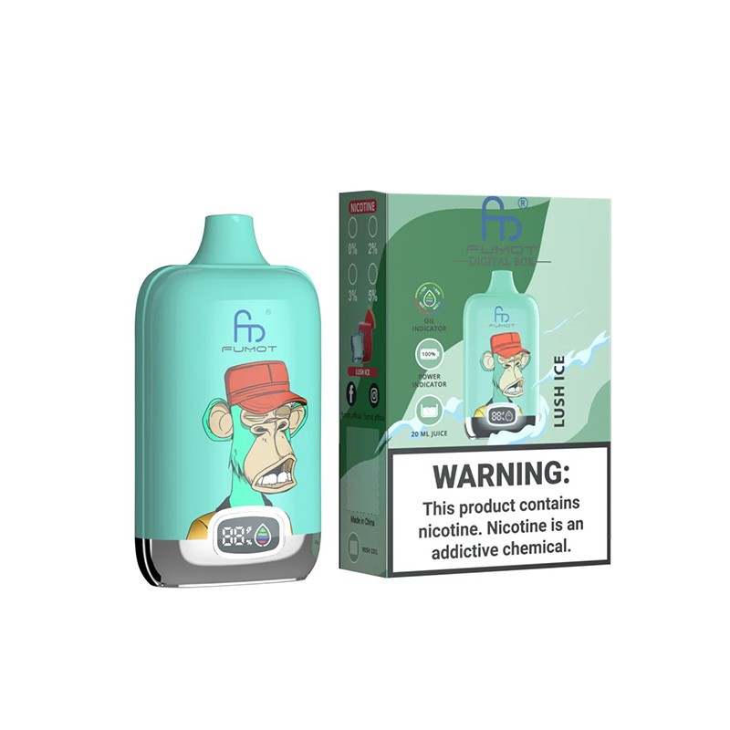 RandM Digital Box 12000puff Fumot 20ml Disposable RandM Digital Box 12000puff Fumot 20ml Disposable