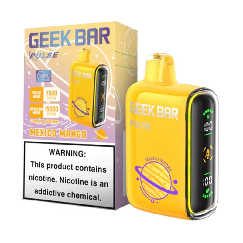 Geek Bar Pulse Vape 15000 Puffs disposable new Geek Bar Pulse Vape 15000 Puffs disposable new