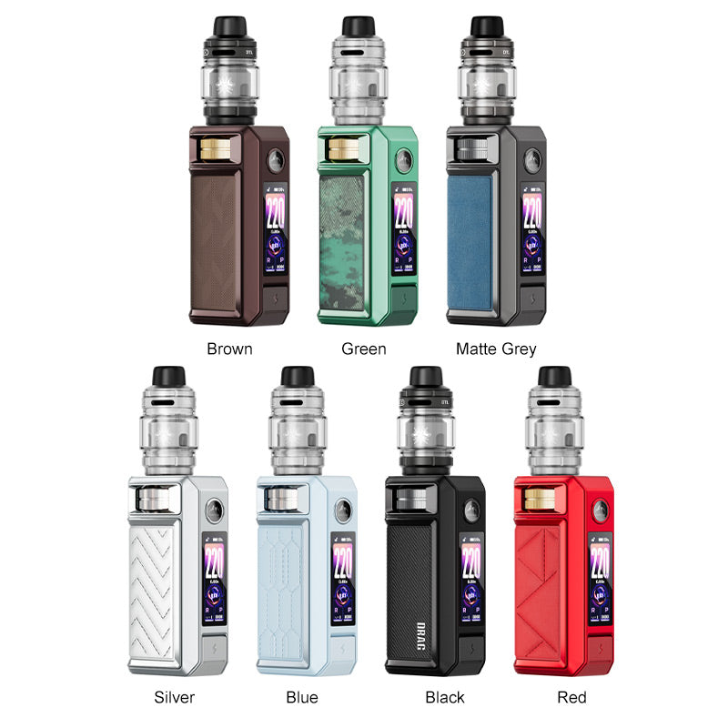 VOOPOO Drag 6 Mod Kit with Uforce-X Tank II 4400mAh 5ml (Max 220W) newest