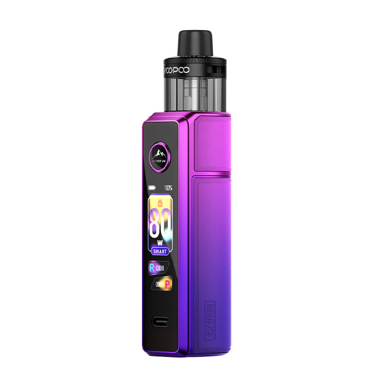Voopoo Drag X3 80W Box Mod Kit with PnP X Cartridge DTL Pod 5ml new Voopoo Drag X3 80W Box Mod Kit with PnP X Cartridge DTL Pod 5ml new