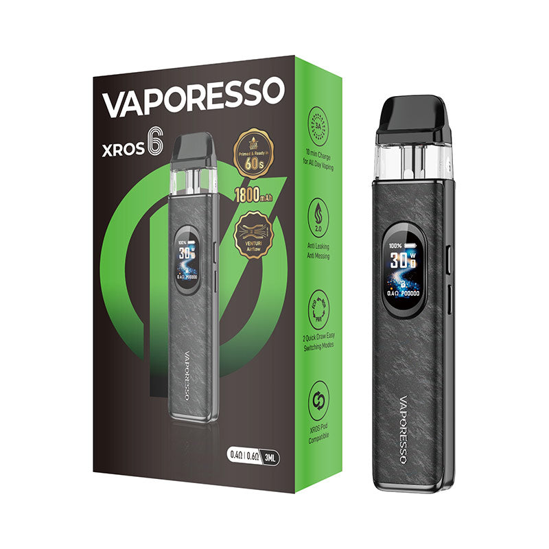 Vaporesso XROS 6 Pod System Kit 1800mAh 3ml new
